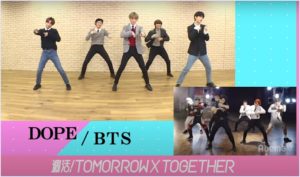 TXT,BTS,ダンス,完コピ,動画,ボムギュ,週活